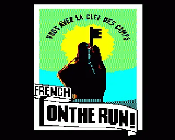 French On The Run (198x)(Swift Software) screen shot title